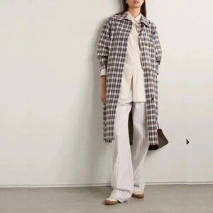NWOT ！The Row Check Tavishina Coat